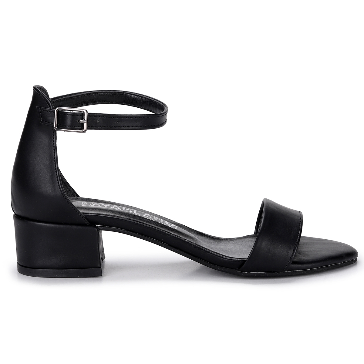 Flo 204-05 Cilt 3 Cm Topuk Bayan Sandalet Ayakkabı Siyah. 6