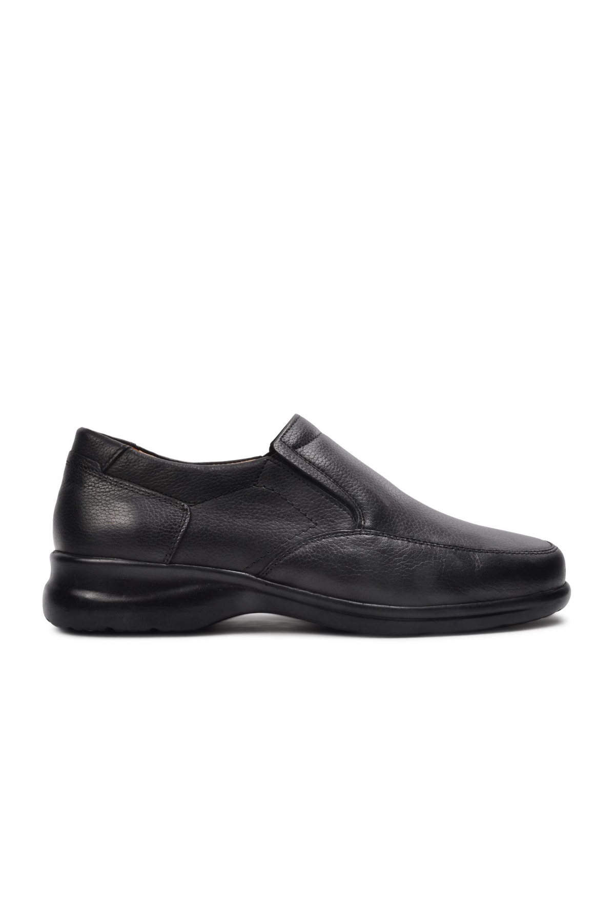 Flo 21204-1 Siyah Hakiki Deri Erkek Günlük Ayakkabı. 1