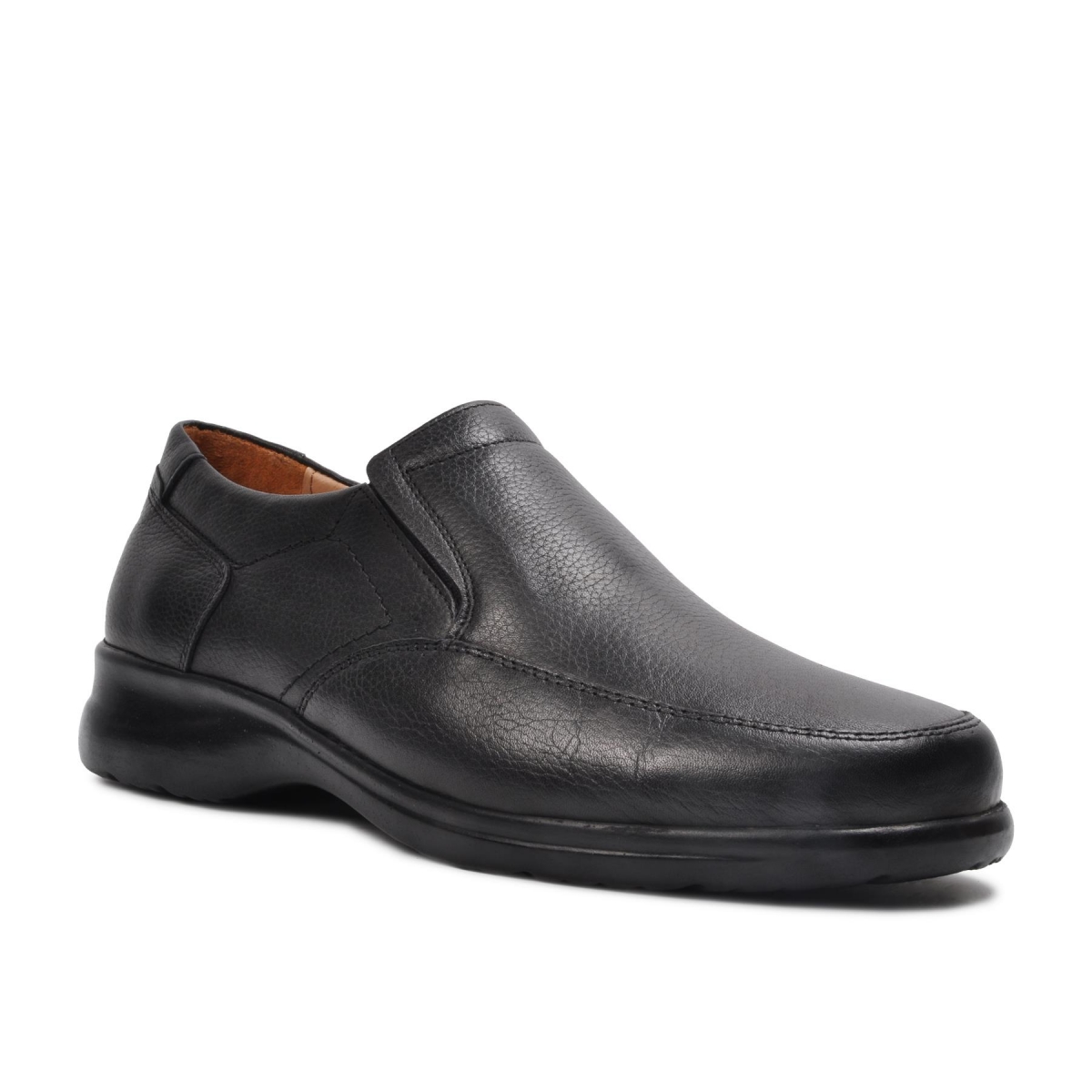 Flo 21204-1 Siyah Hakiki Deri Erkek Günlük Ayakkabı. 4