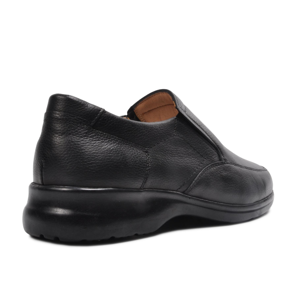Flo 21204-1 Siyah Hakiki Deri Erkek Günlük Ayakkabı. 5