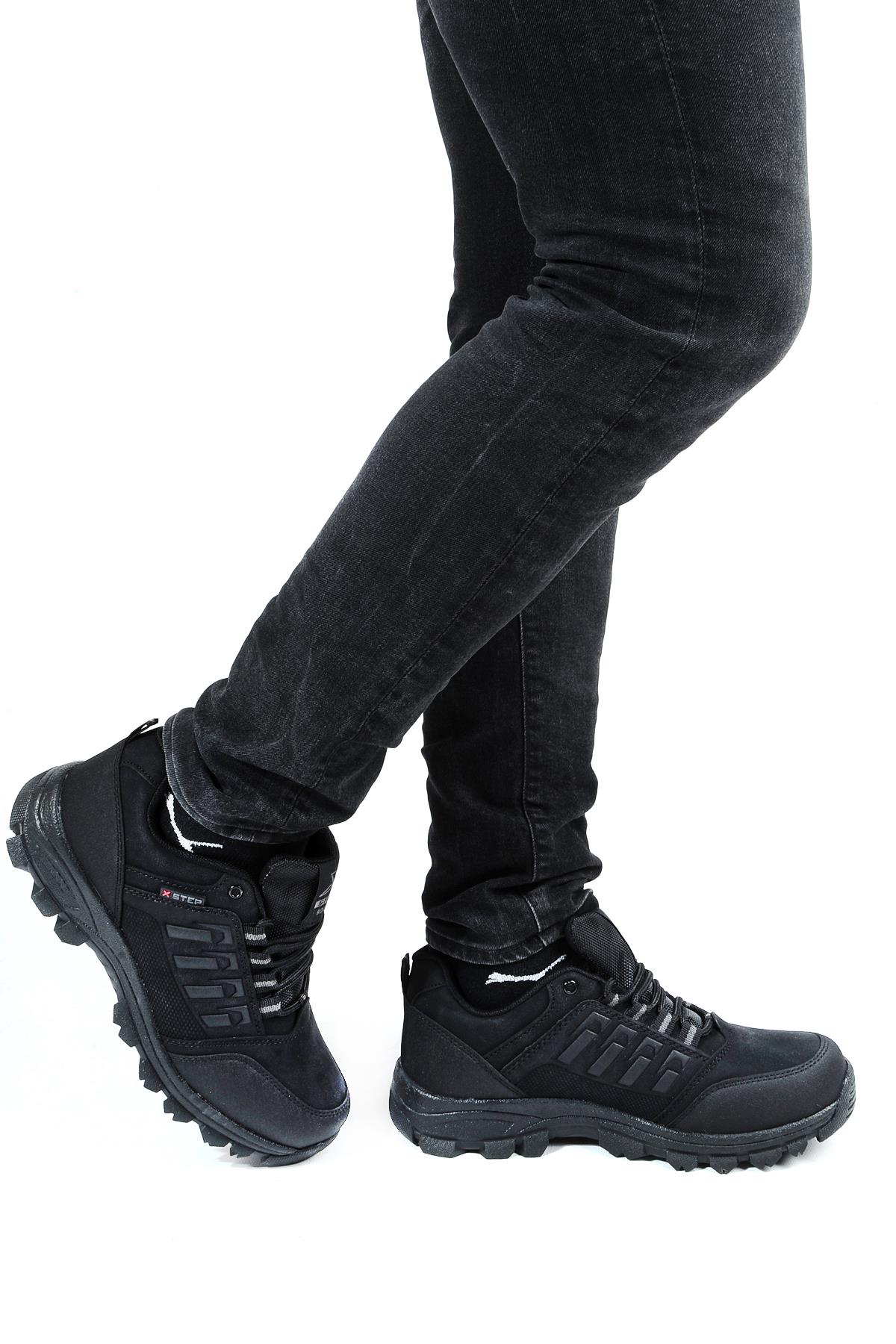 X-step X5 Kışlık Traking Erkek Outdoor Kısa Bot Ayakkabı - Görsel 3
