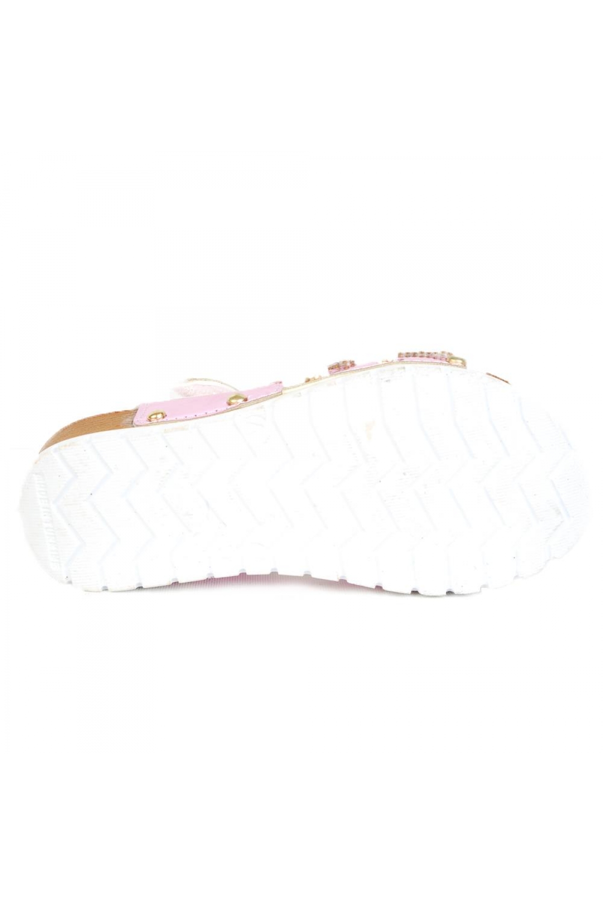 Masal 7541 Siyah Cırtlı Yazlık Kız Çocuk Sandalet Ayakkabı - Görsel 4