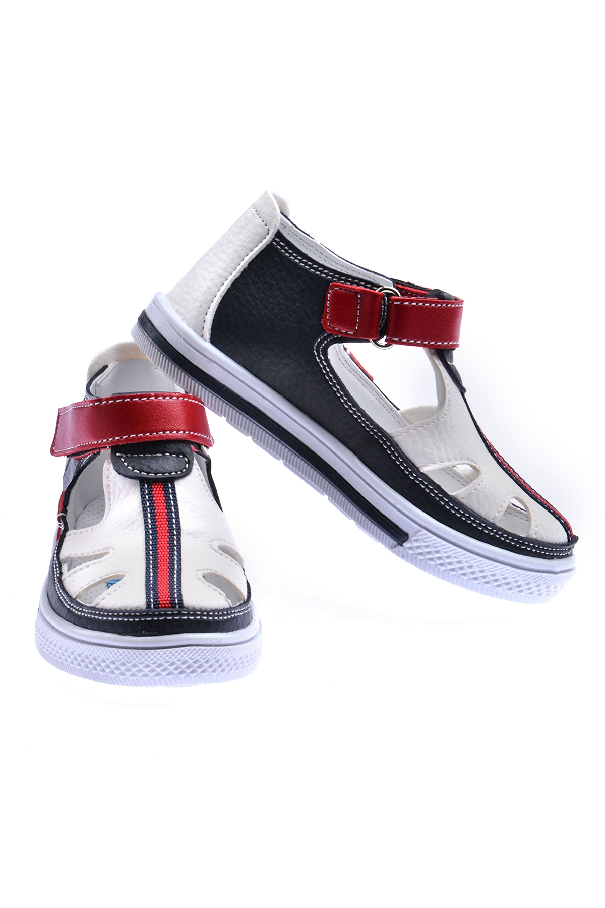 Günlük Erkek Çocuk Bebe Ayakkabı Şb 2256-61 Lacivert - Beyaz - Görsel 5