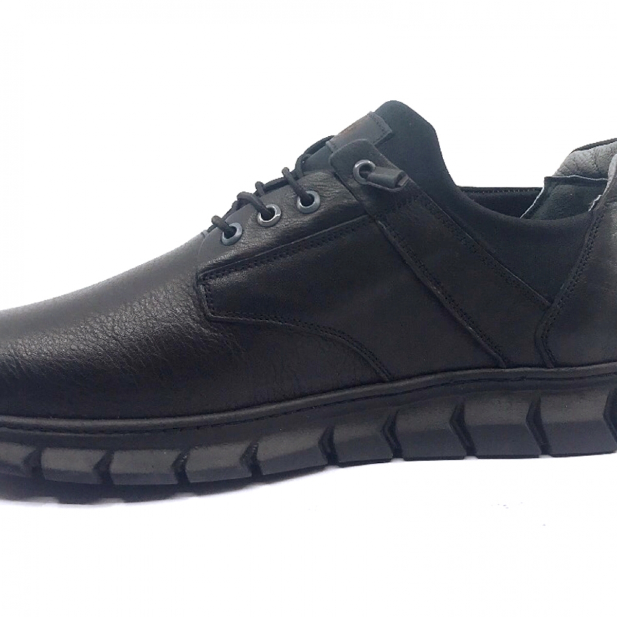 Ayakkabımood Tardelli 3736 Siyah 100% Deri Erkek Ayakkabı - Görsel 4