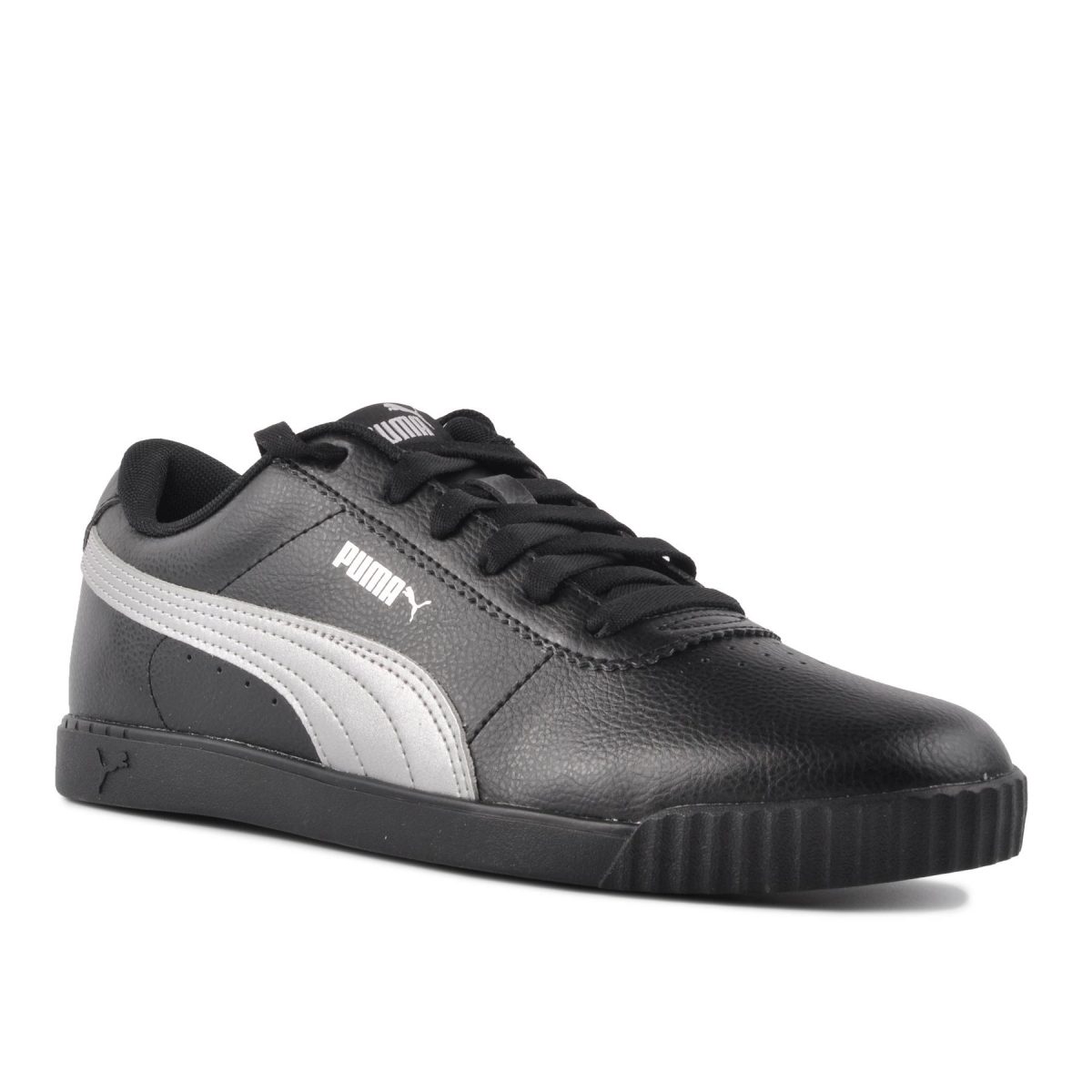 Puma Carina Slim SL 370548 Siyah-Gümüş Kadın Spor Ayakkabı 200147132 | Flo