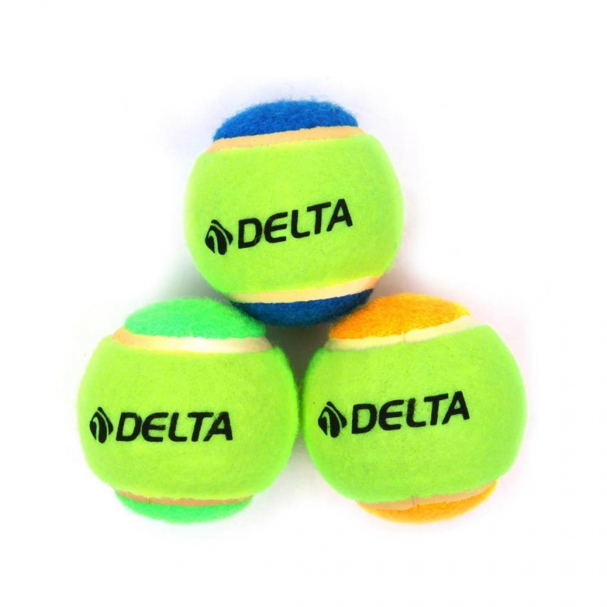 3 Adet Renkli Tenis Topu