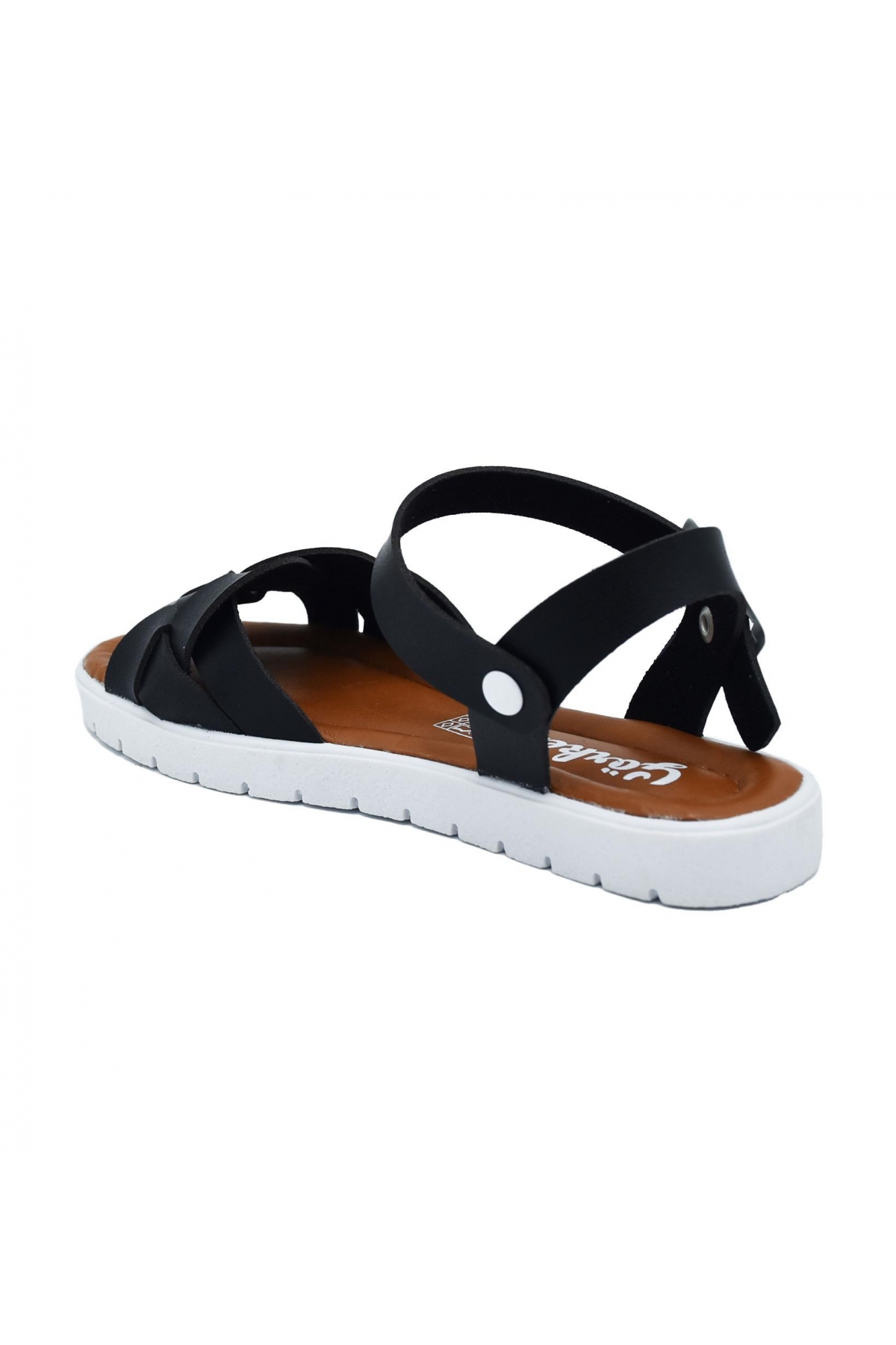 Kız Çocuk Rahat Esnek Taban Sandalet - Görsel 4