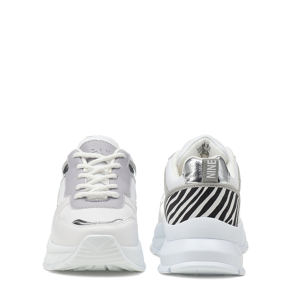 Nine West ZEBINA 2FX Beyaz Kadın Sneaker. 5