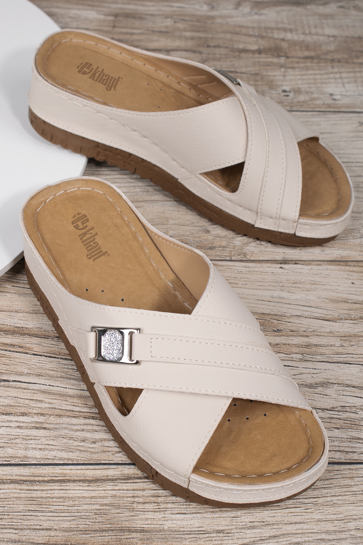 Glary Anatomik Ortopedik Günlük Kadın Terlik - Görsel 2