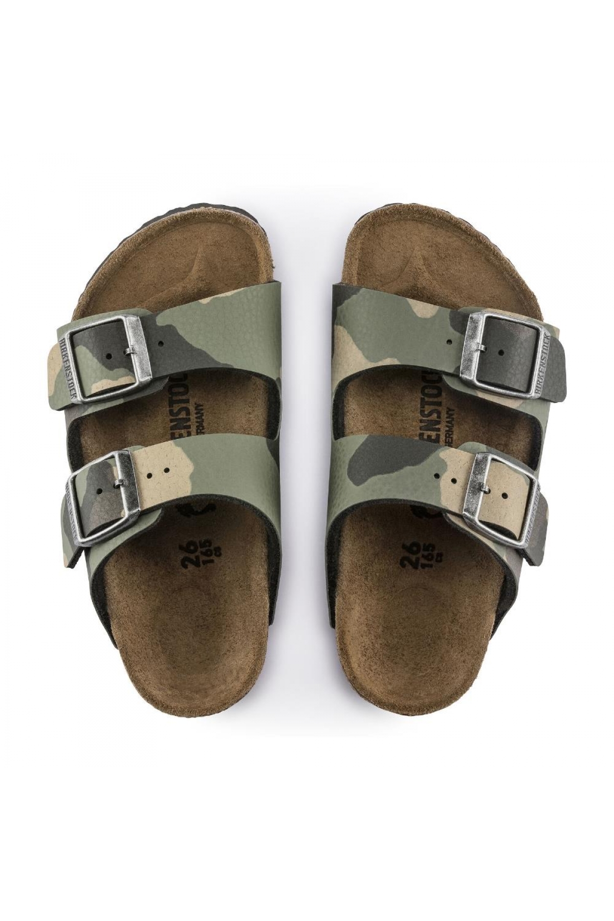 birkenstock arizona desert soil camo