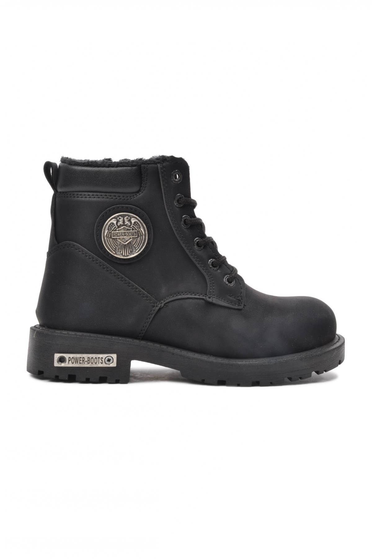 Aspor 528 Siyah Fermuarlı İçi Kürklü Erkek Bot - Görsel 2