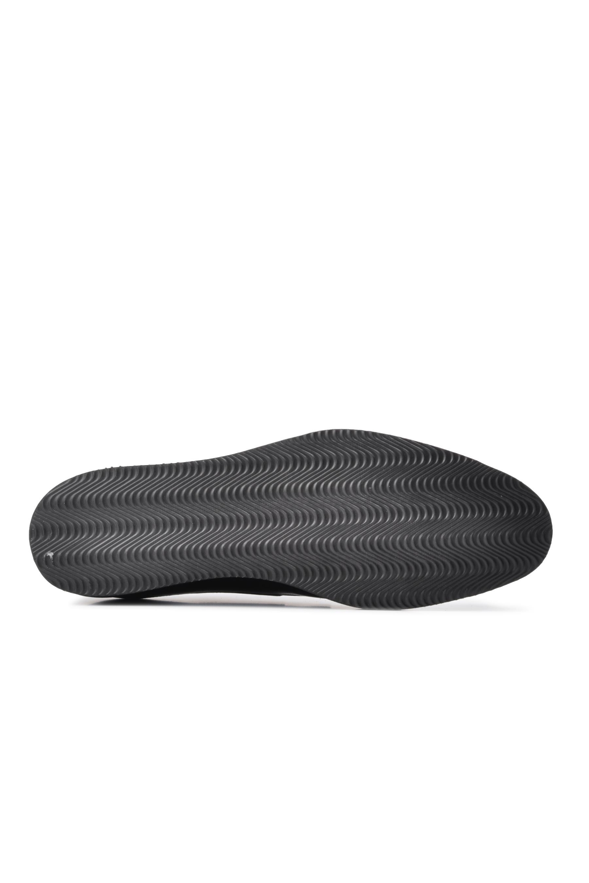 03101 Siyah Hakiki Deri Erkek Comfort Ayakkabı - Görsel 5