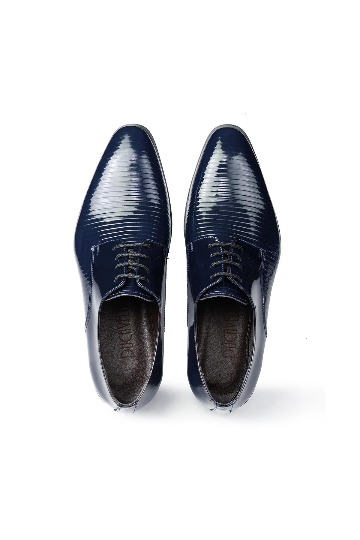 Ducavelli Shine Hakiki Deri Erkek Klasik Ayakkabı - Görsel 4