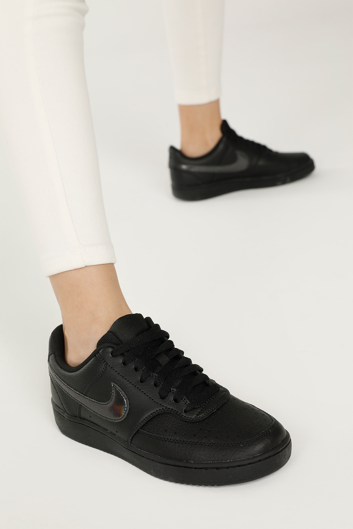 WMNS COURT VISION LO Siyah Kadın Sneaker - Görsel 3