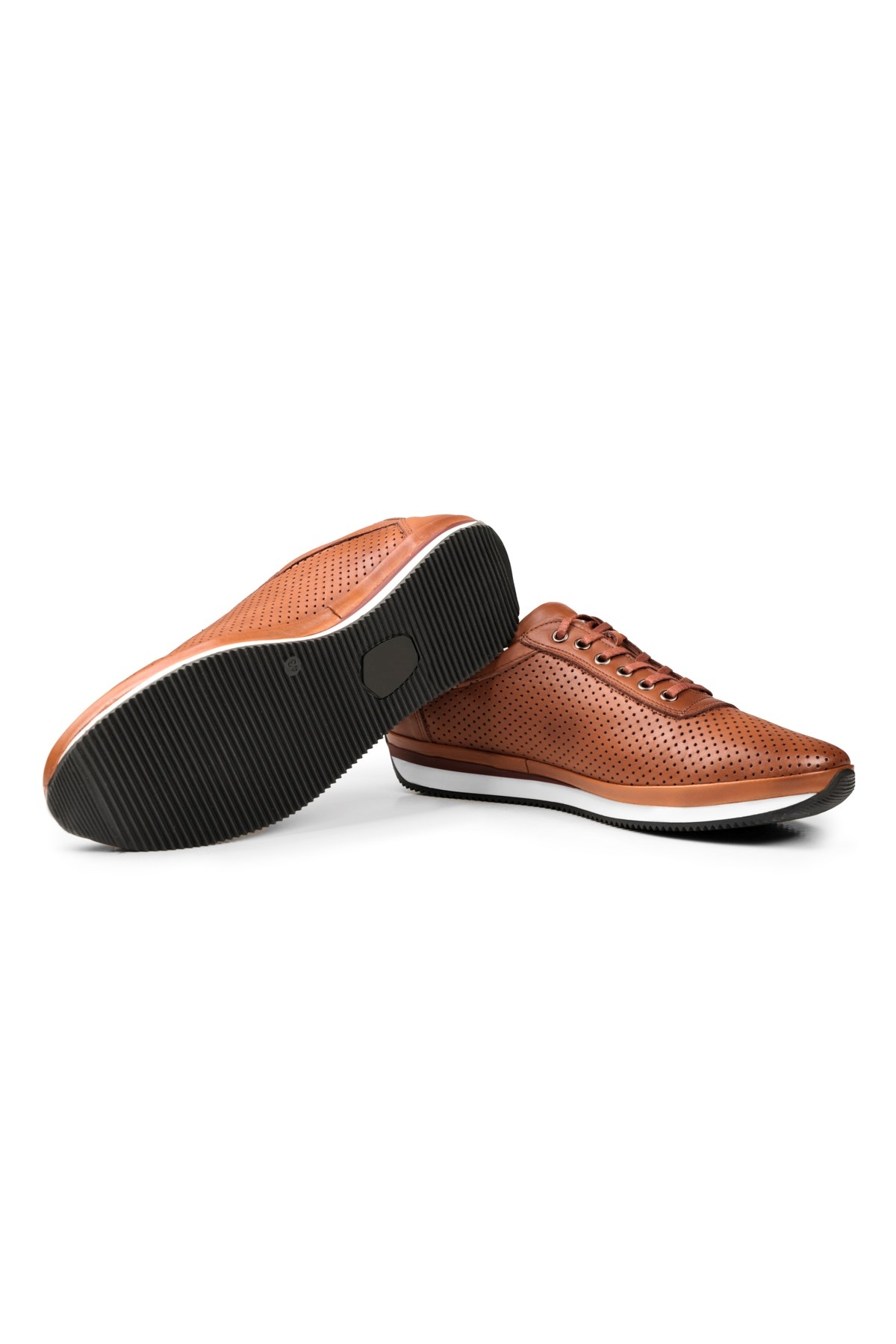 Pointed Hakiki Deri Erkek Günlük Ayakkabı - Görsel 5