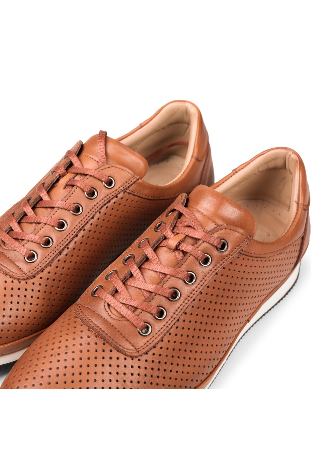 Pointed Hakiki Deri Erkek Günlük Ayakkabı - Görsel 6