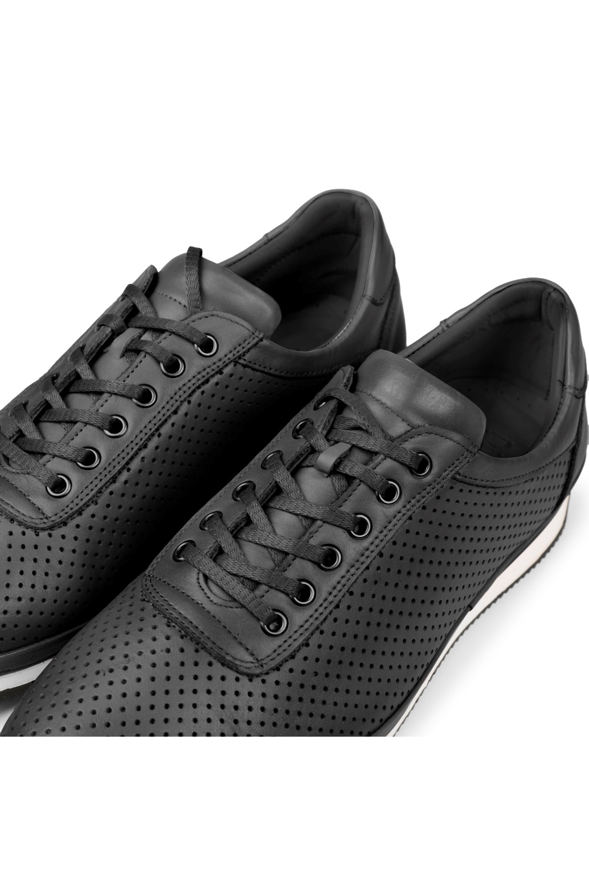 Pointed Hakiki Deri Erkek Günlük Ayakkabı - Görsel 6