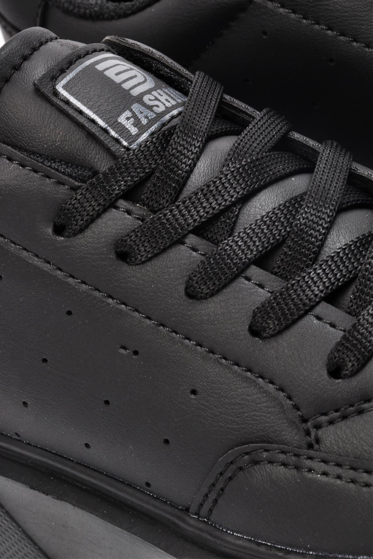 148 Siyah Kadın Sneaker - Görsel 6