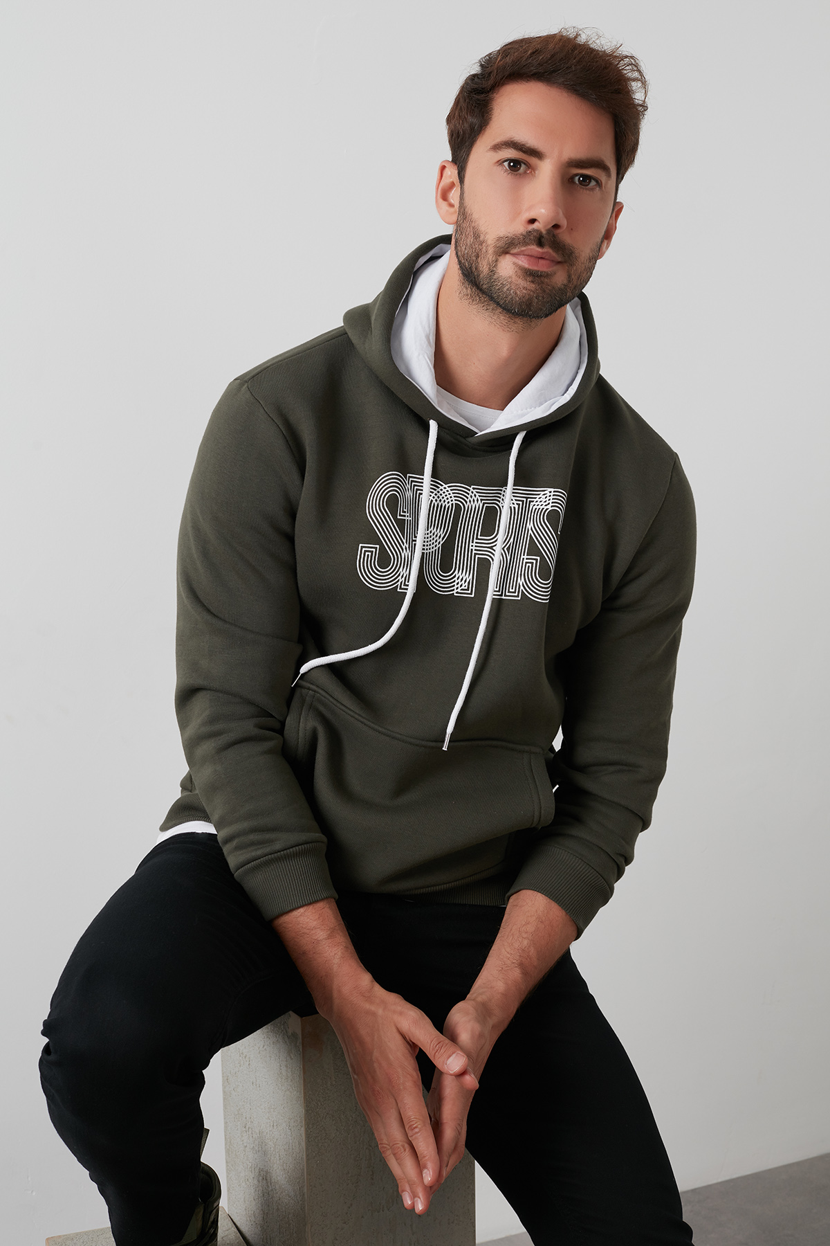 Erkek Sweat 5827003 HAKİ