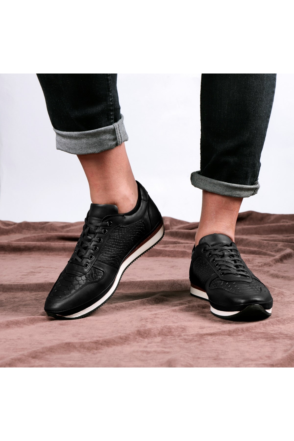 Ageo Hakiki Deri Erkek Günlük Ayakkabı - Görsel 2