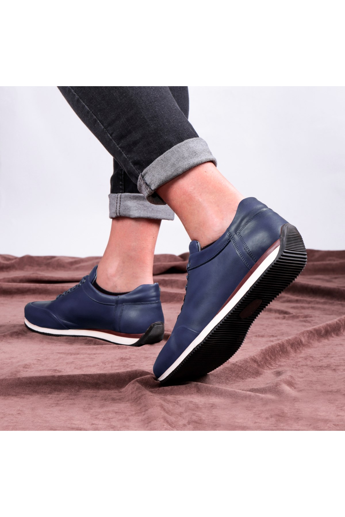 Comfy Hakiki Deri Erkek Günlük Ayakkabı, Casual Ayakkabı, %100 Deri Ayakkabı, 4 Mevsim - Görsel 3