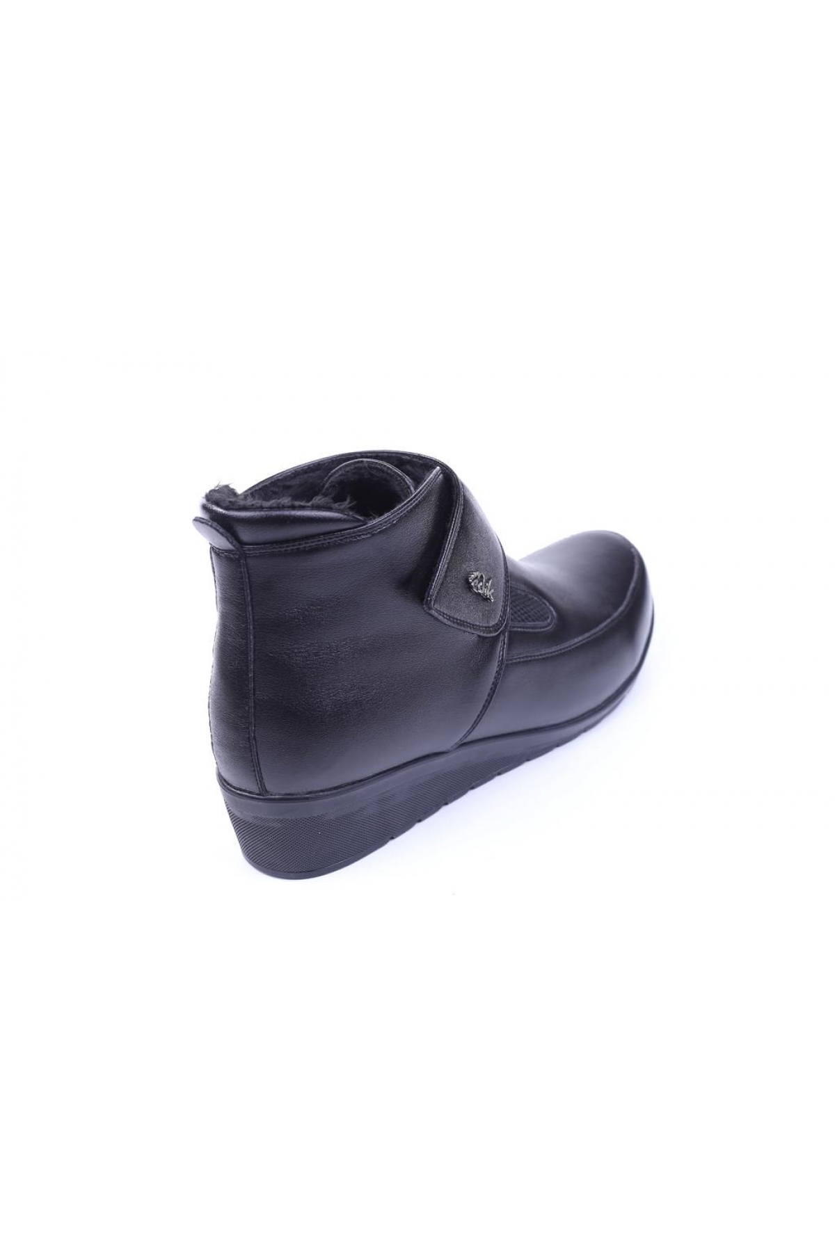 304 Termo Taban Büyük Numara (38-42) Siyah Kadın Anne Bot - Görsel 4