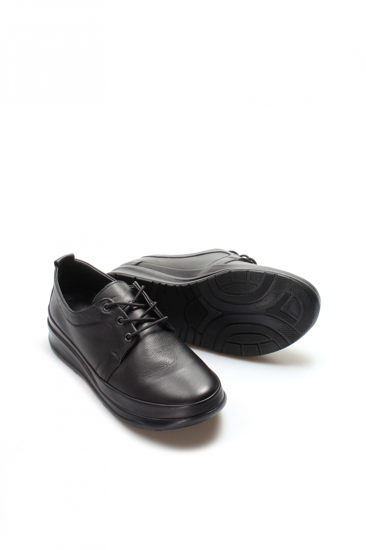 Hakiki Deri Kadın Casual Ayakkabı 864ZA1203 - Görsel 6