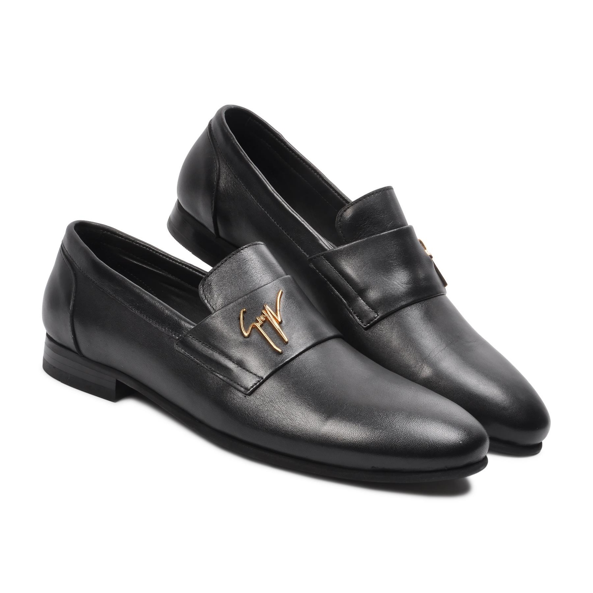 Flo Premium 2304 Siyah Hakiki Deri Erkek Klasik Ayakkabı. 1