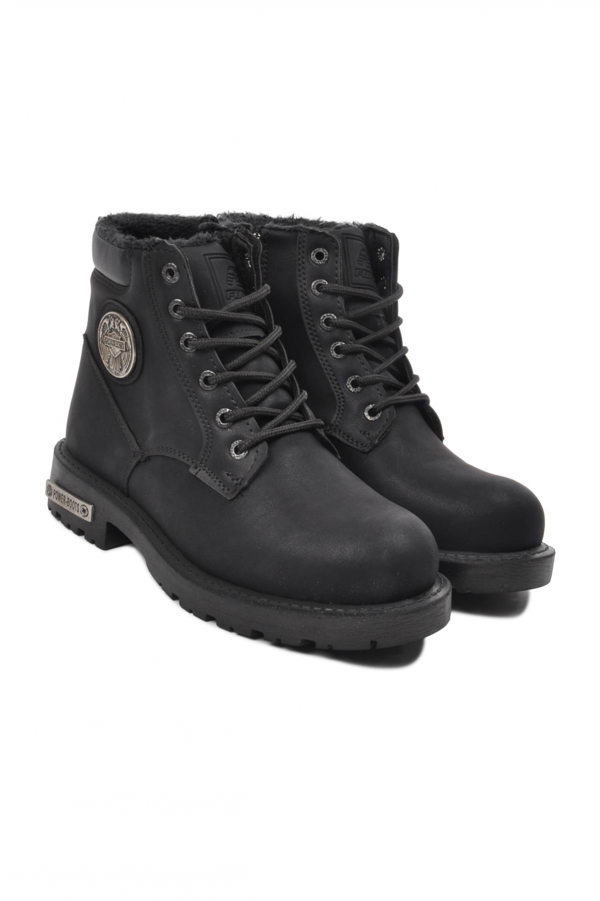 Aspor 528 Siyah Fermuarlı İçi Kürklü Erkek Bot - Görsel 3