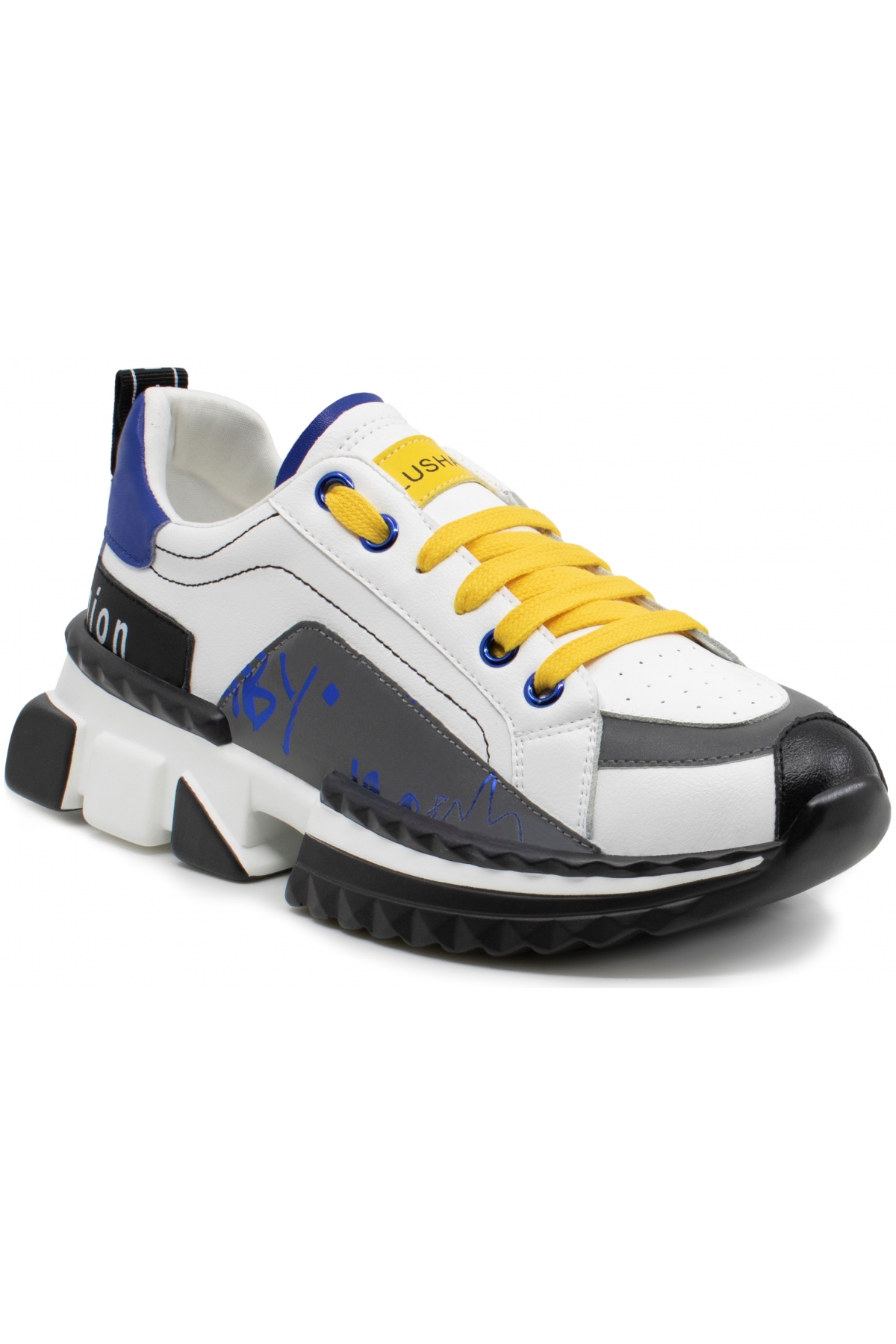 Sport Fashion Sneaker Kalın Taban Kadın Ayakkabı - Görsel 4