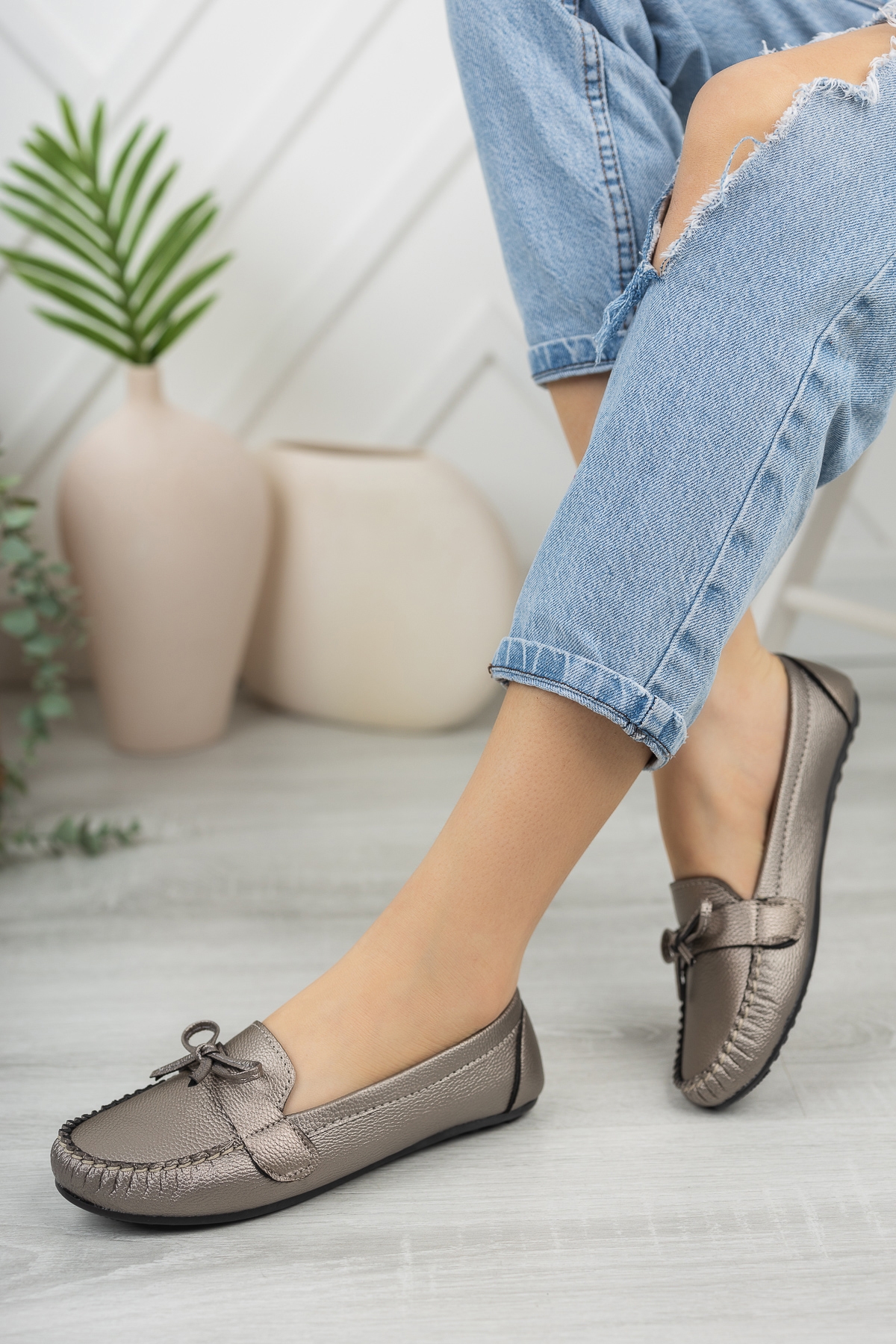 Belare Casual Günlük Kadın Babet Ayakkabı - Görsel 4