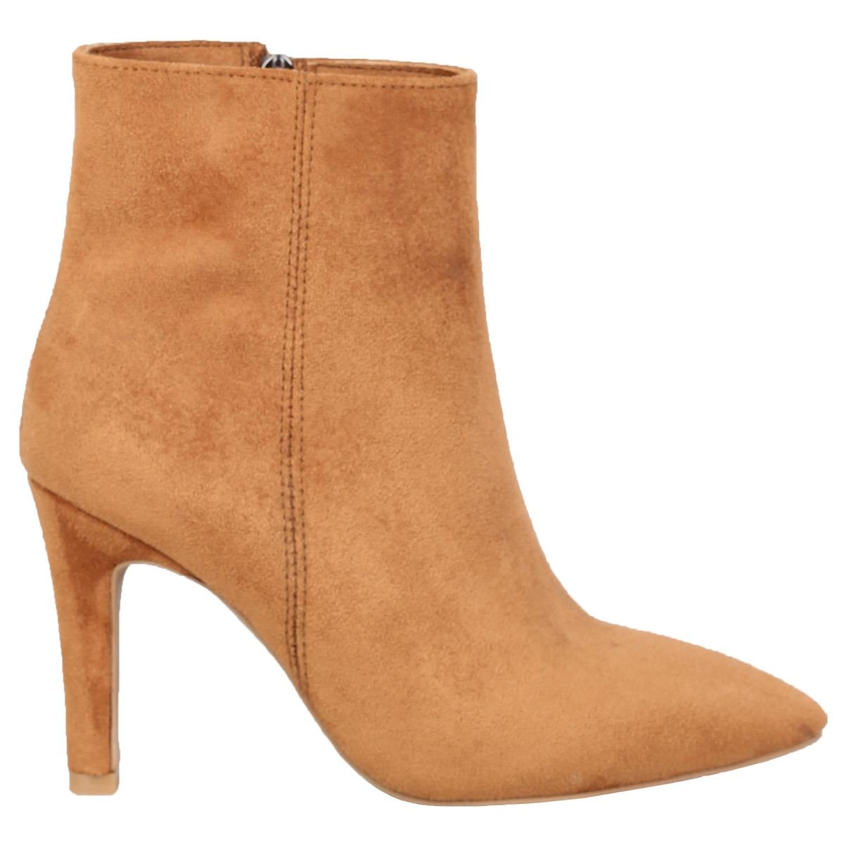 Taba Süet Bootie İnce Topuklu Bot - Nairobi - Görsel 5