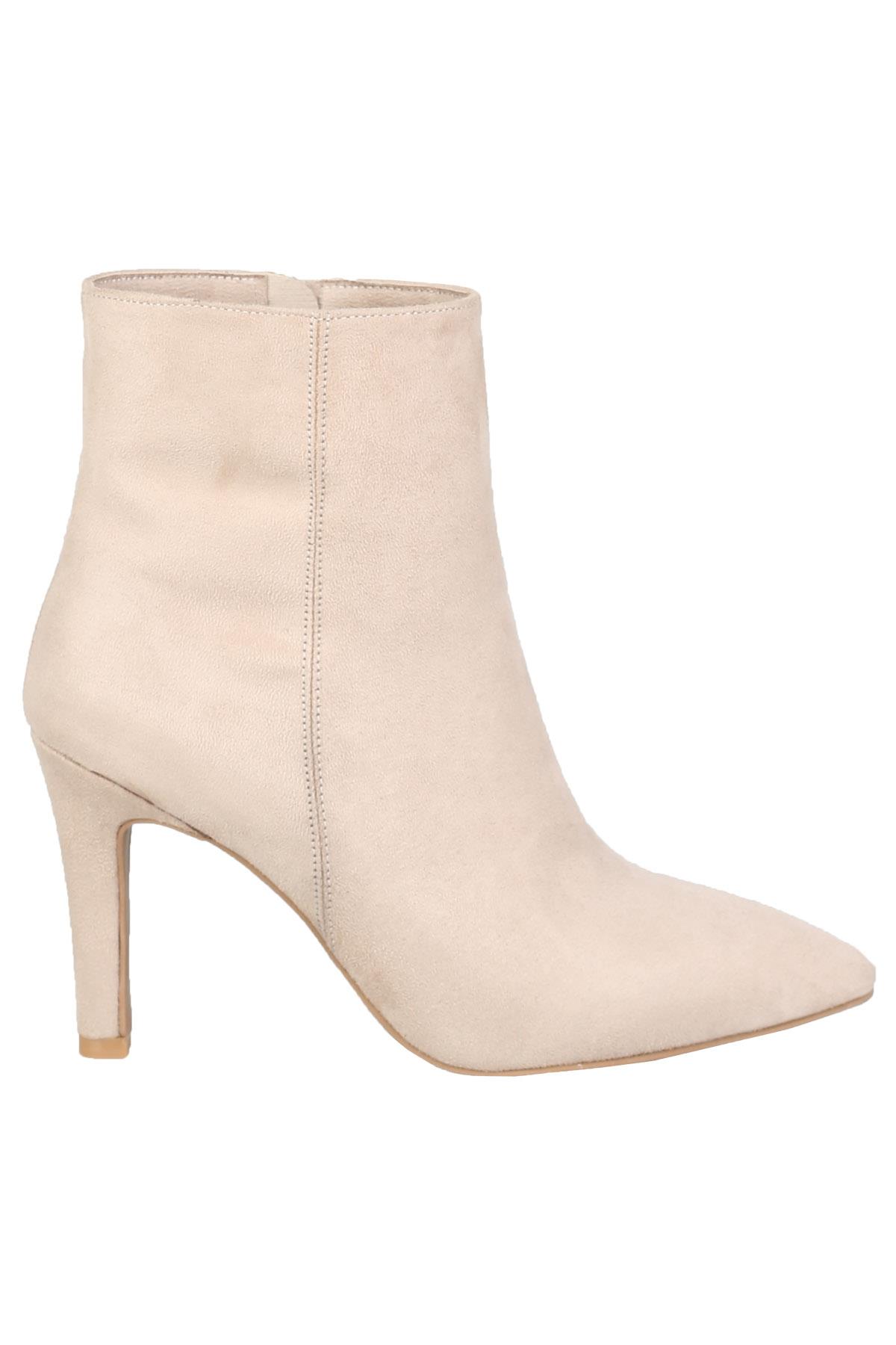 Ten Süet Bootie İnce Topuklu Bot - Nairobi - Görsel 3