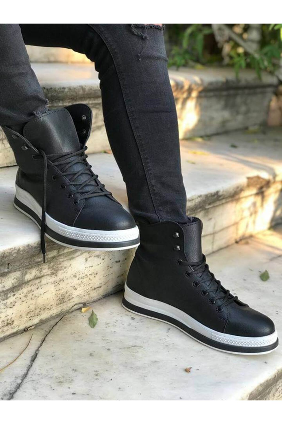 CH055 CBT Between Erkek Bot SIYAH - Görsel 3