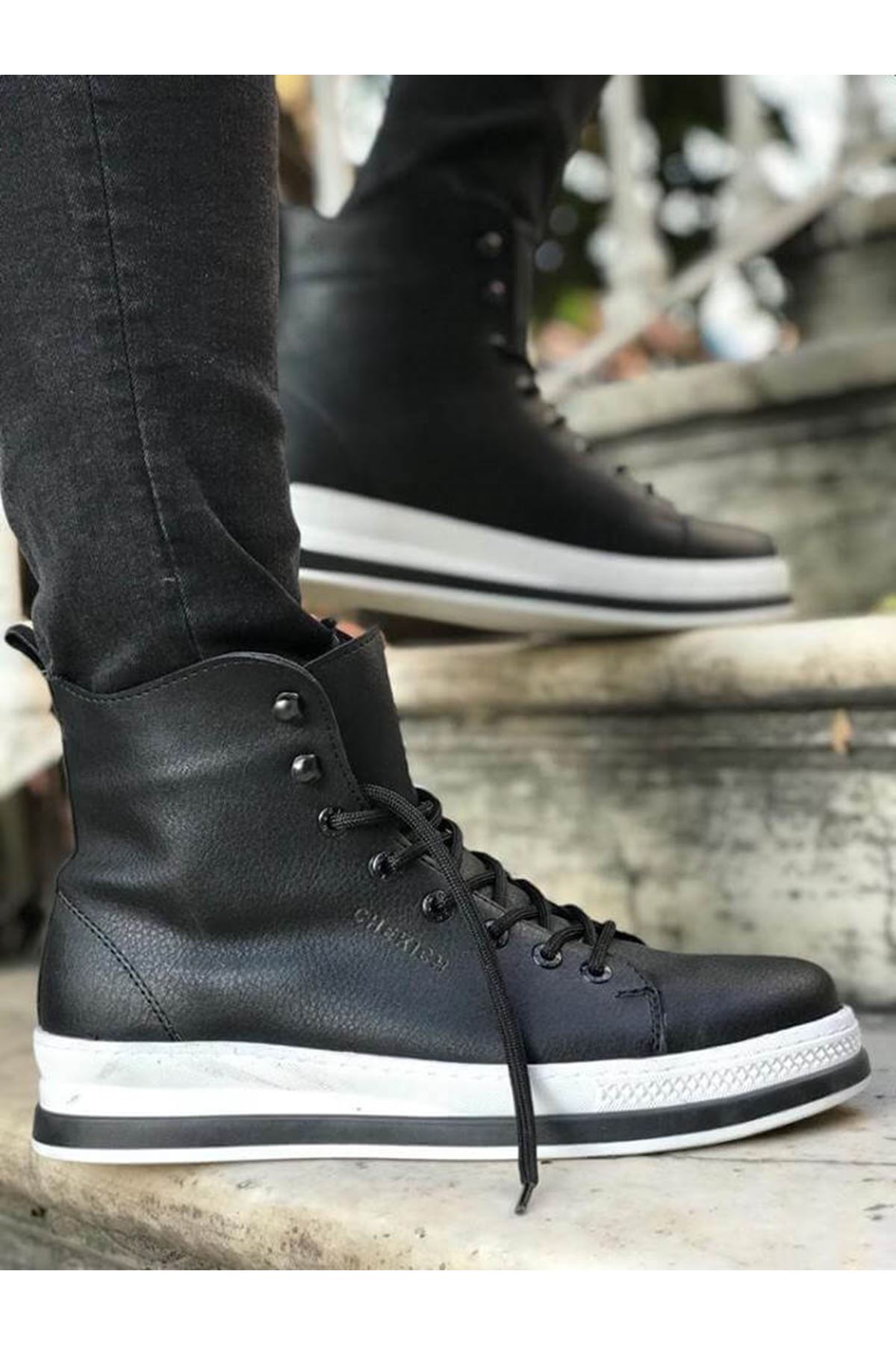 CH055 CBT Between Erkek Bot SIYAH - Görsel 4