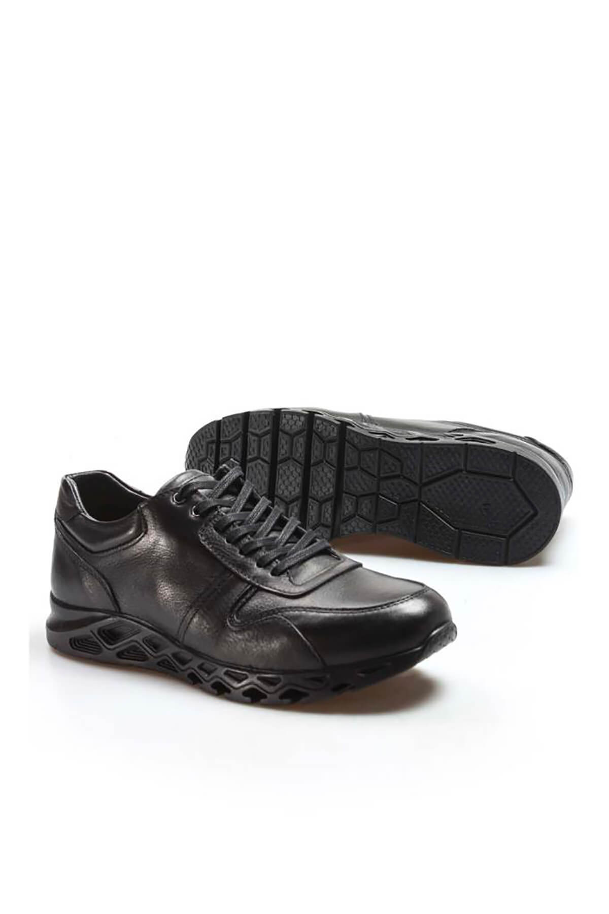 Hakiki Deri Erkek Casual Ayakkabı 943MA600 - Görsel 4
