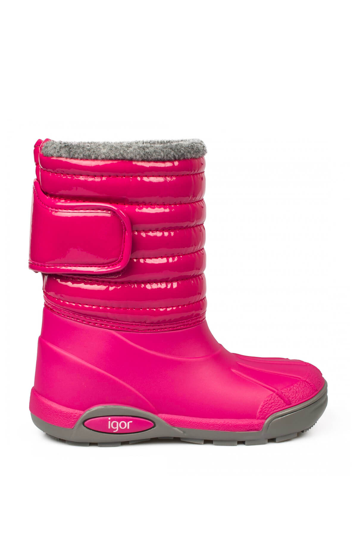 Igor Igor Pembe 10168K Topo Ski Charol Fuşya Çocuk Çizme Flo'da! Pembe - 3. görsel