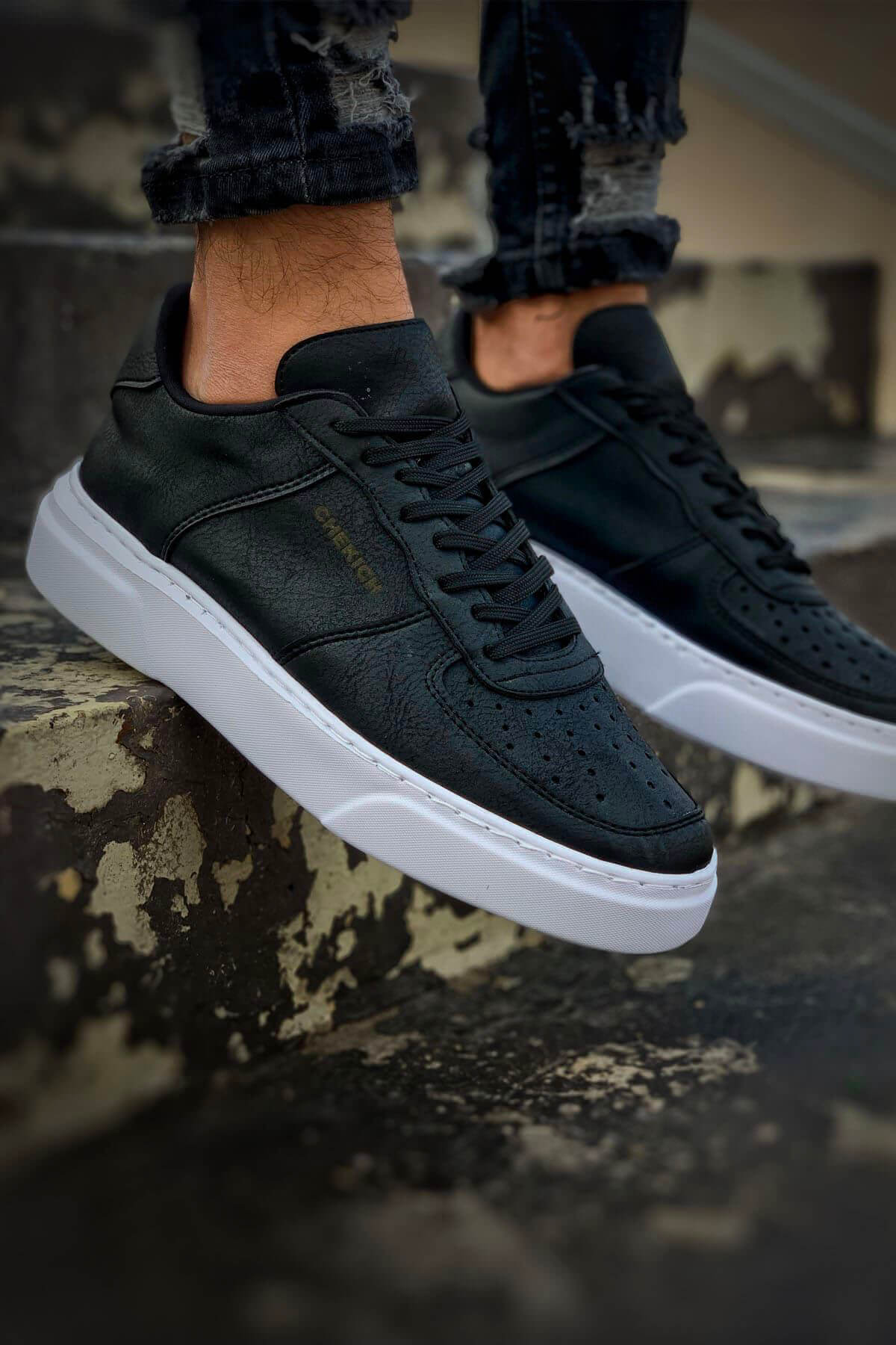 CH087 CBT Kenton Erkek Ayakkabı SIYAH/SIYAH - Görsel 2