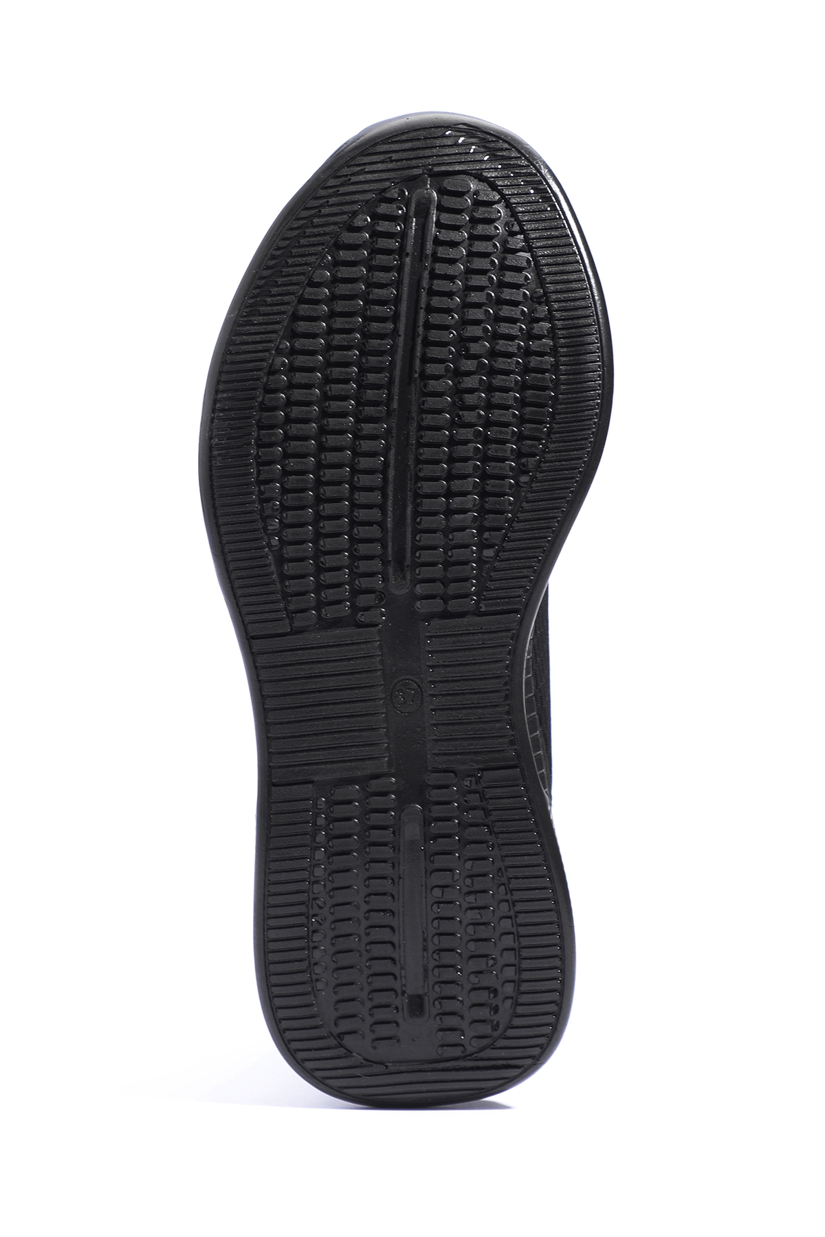 ABENA Sneaker Kadın Ayakkabı Siyah / K.Gri - Görsel 8