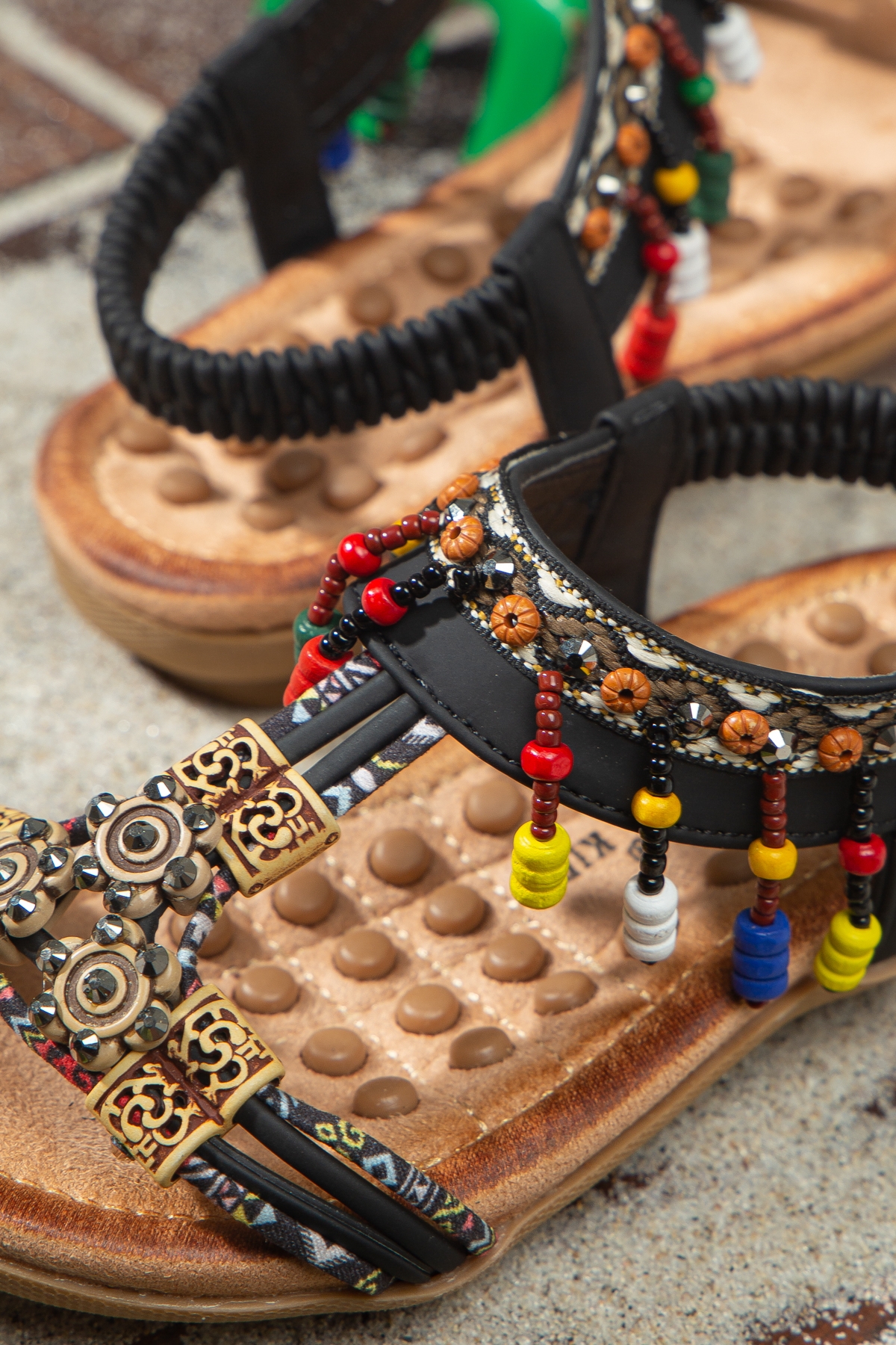 Alice Anatomik Fashion Taşlı Çocuk Sandalet - Görsel 3