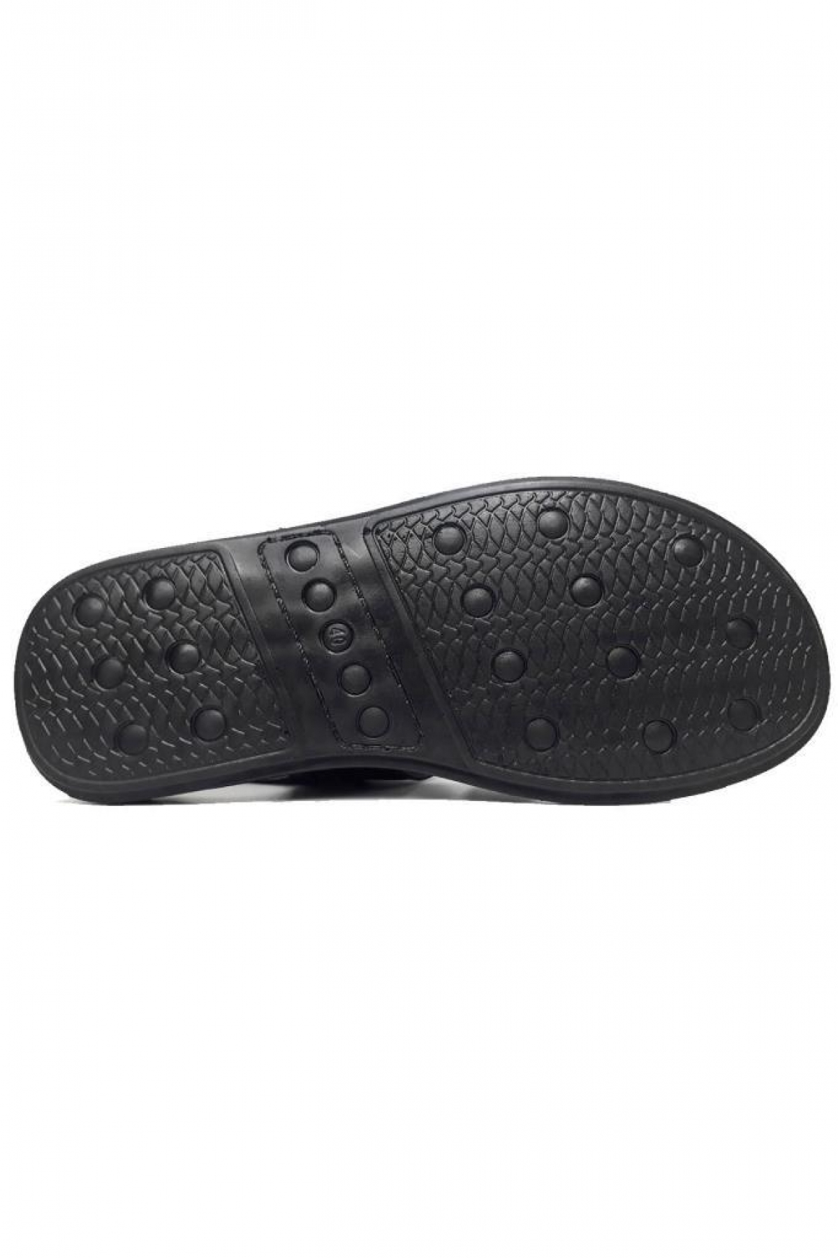 163 Hakiki Deri Anatomik Erkek Terlik - Görsel 4