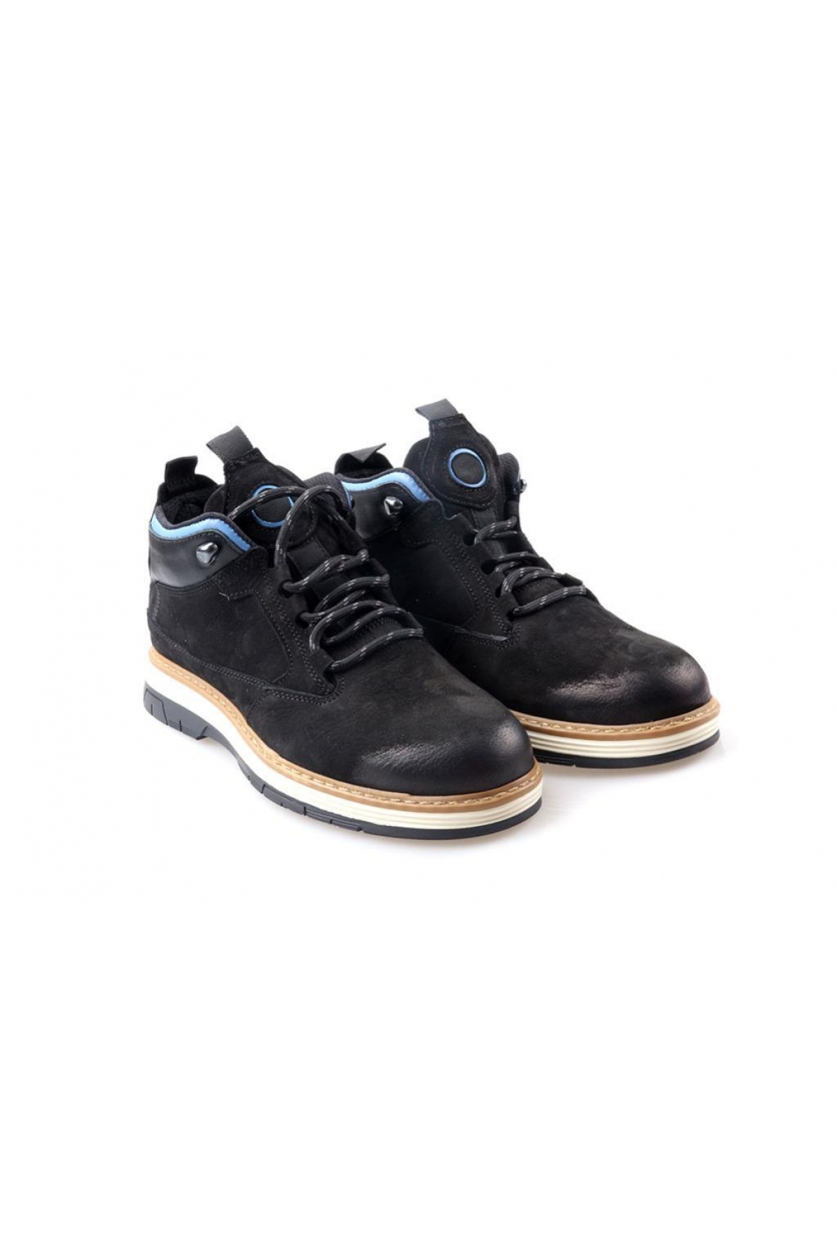 534 Hakiki Deri Nubuk Erkek Bot - Görsel 5