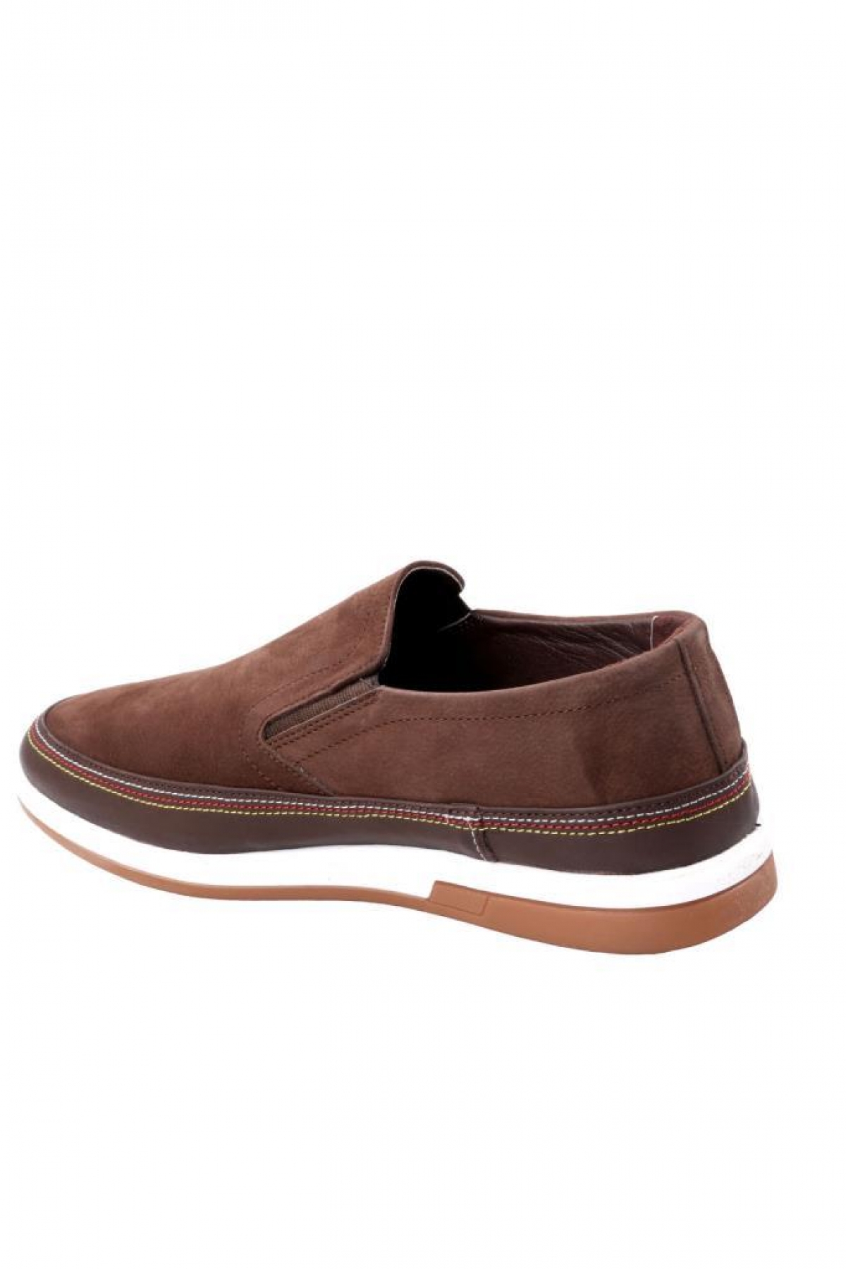 353749 Günlük Erkek Bağcıksız Deri Ayakkabı - Görsel 4