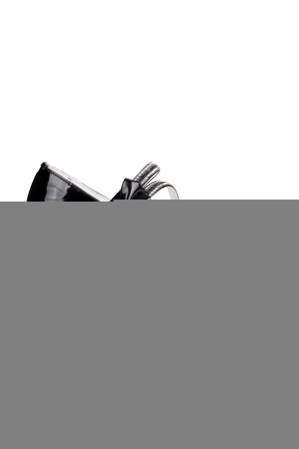 Aisha Günlük Kız Çocuk 4 Cm Topuklu Abiye Ayakkabı Siyah - Görsel 5