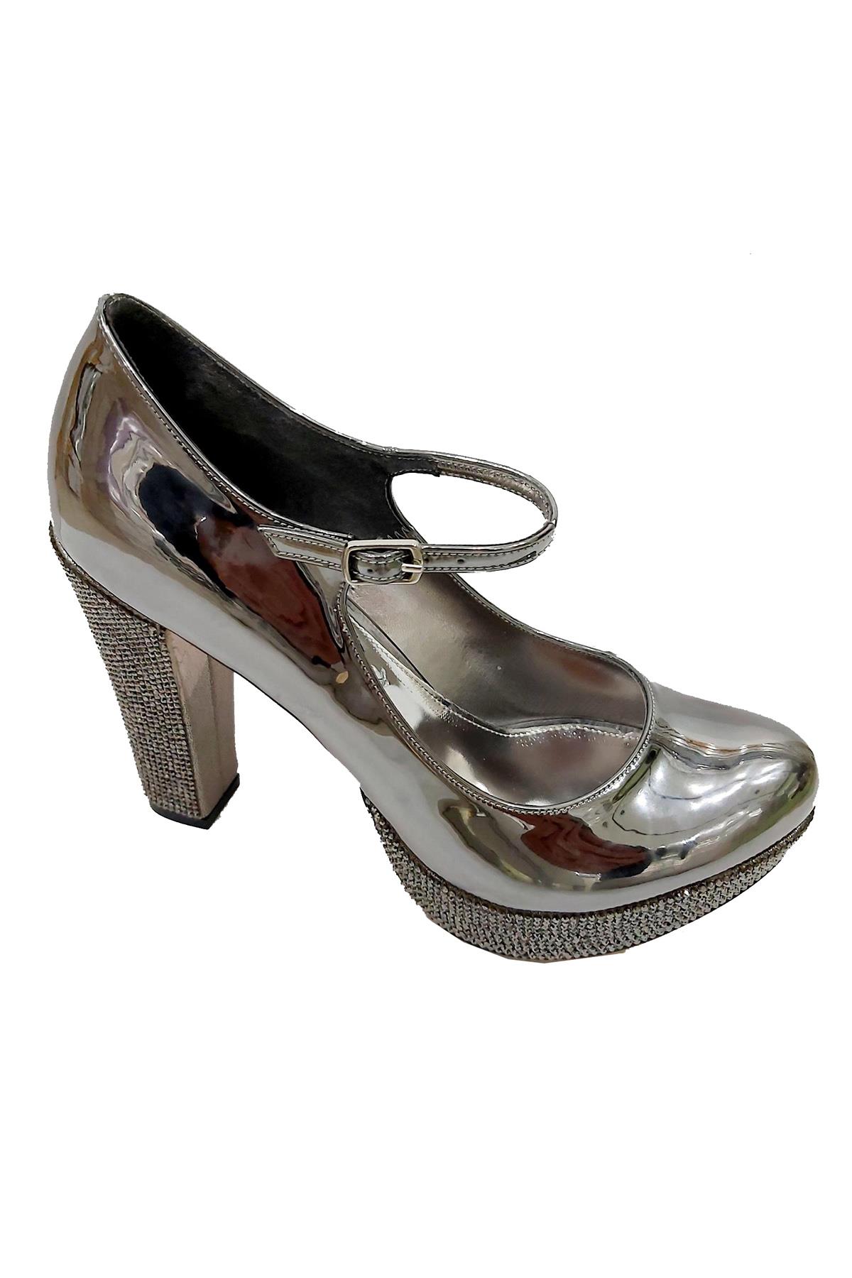 Smilee 5212 Abiye Platform Trend Fashion Ayakkabı - Görsel 2