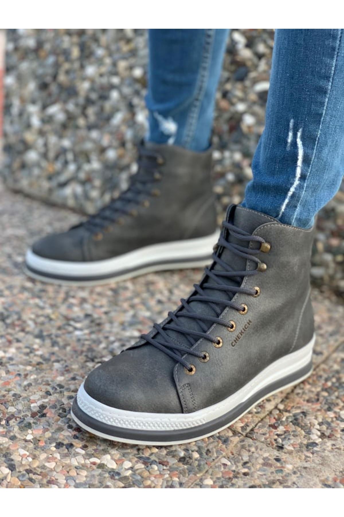 CH055 CBT Between Erkek Bot ANTRASIT - Görsel 3