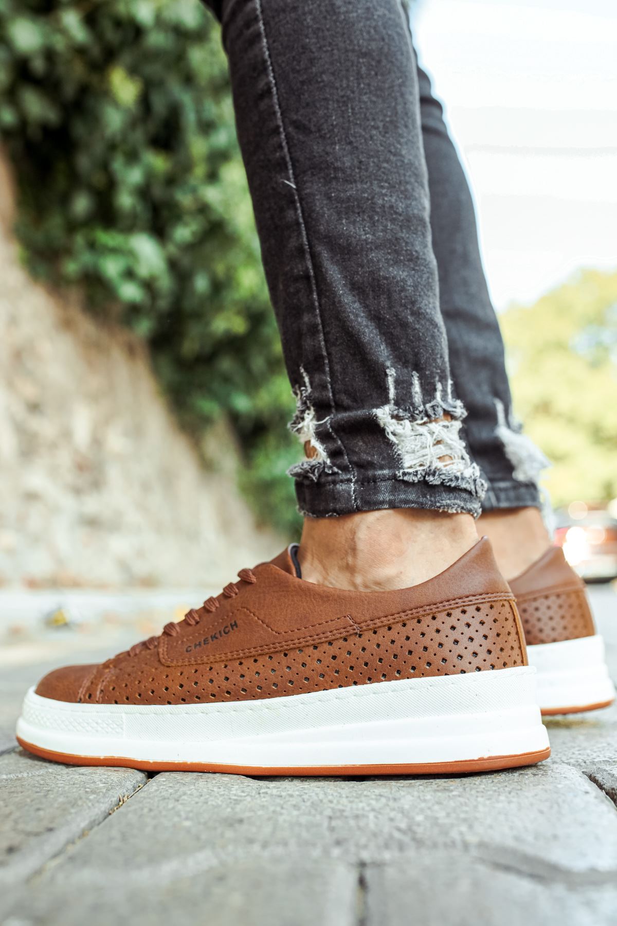 CH043 CBT Cowien Erkek Ayakkabi TABA - Görsel 4