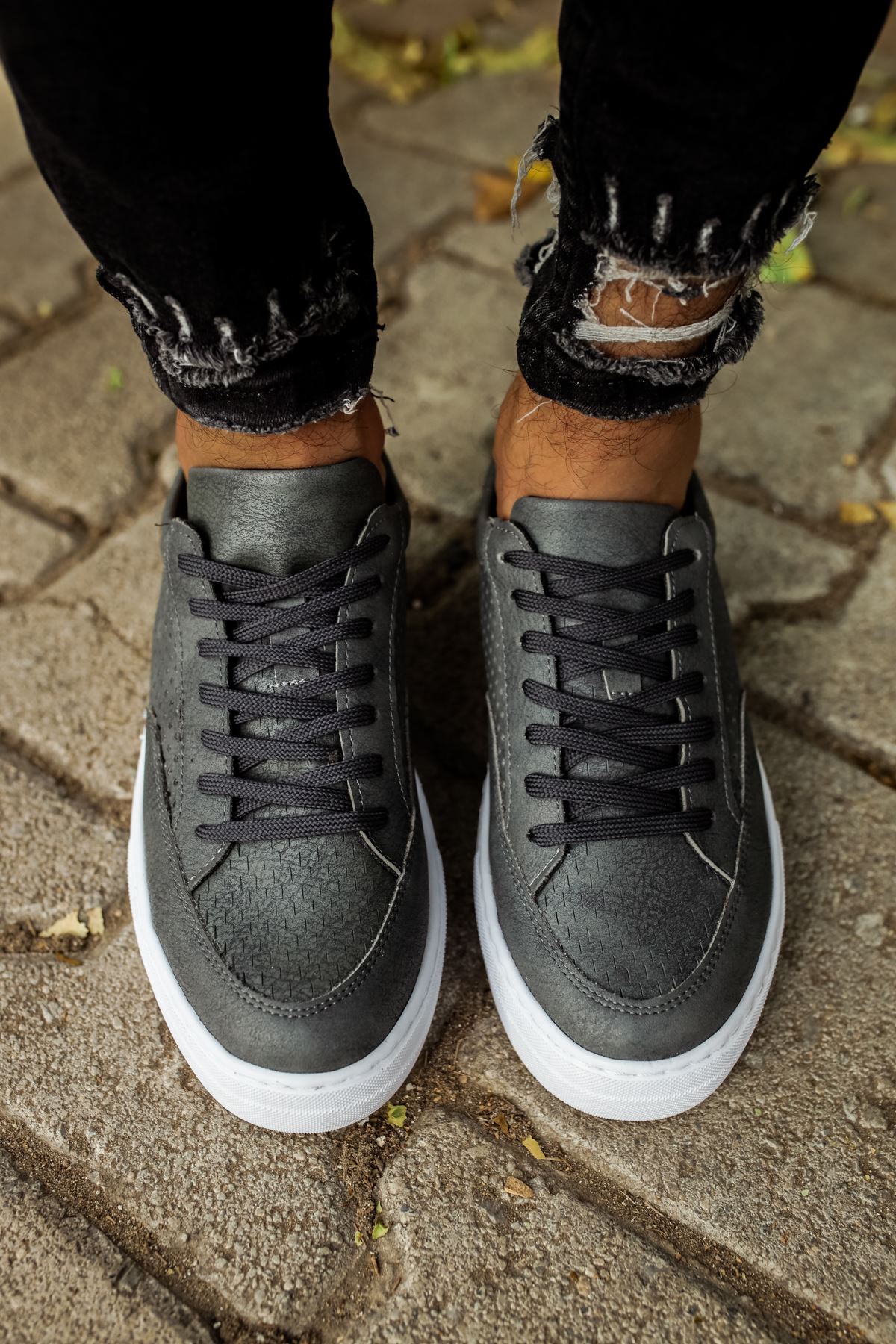 CH015 CBT First Edition Erkek Ayakkabı ANTRASIT - Görsel 5