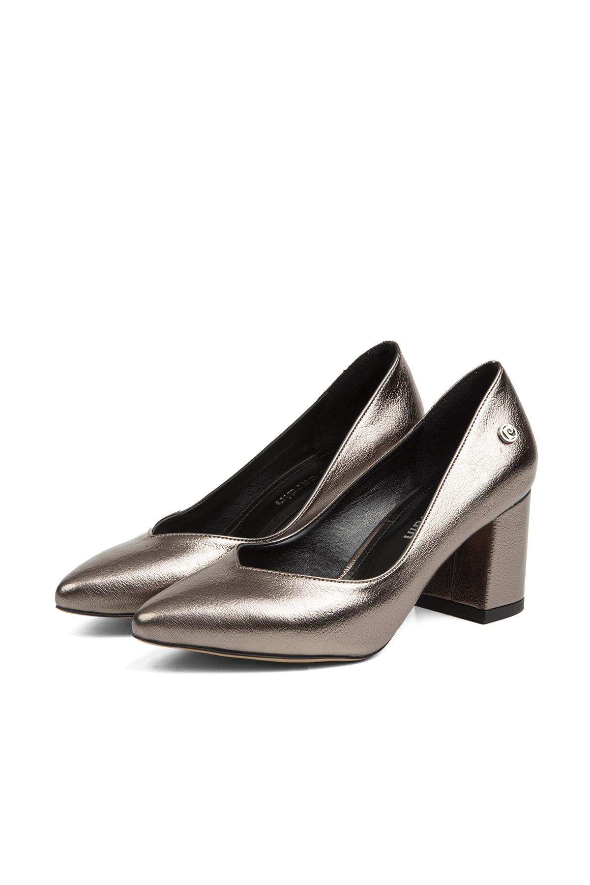 ® | PC-50177 - 3066 Platin Kırısık - Kadın Topuklu Ayakkabı - Görsel 5