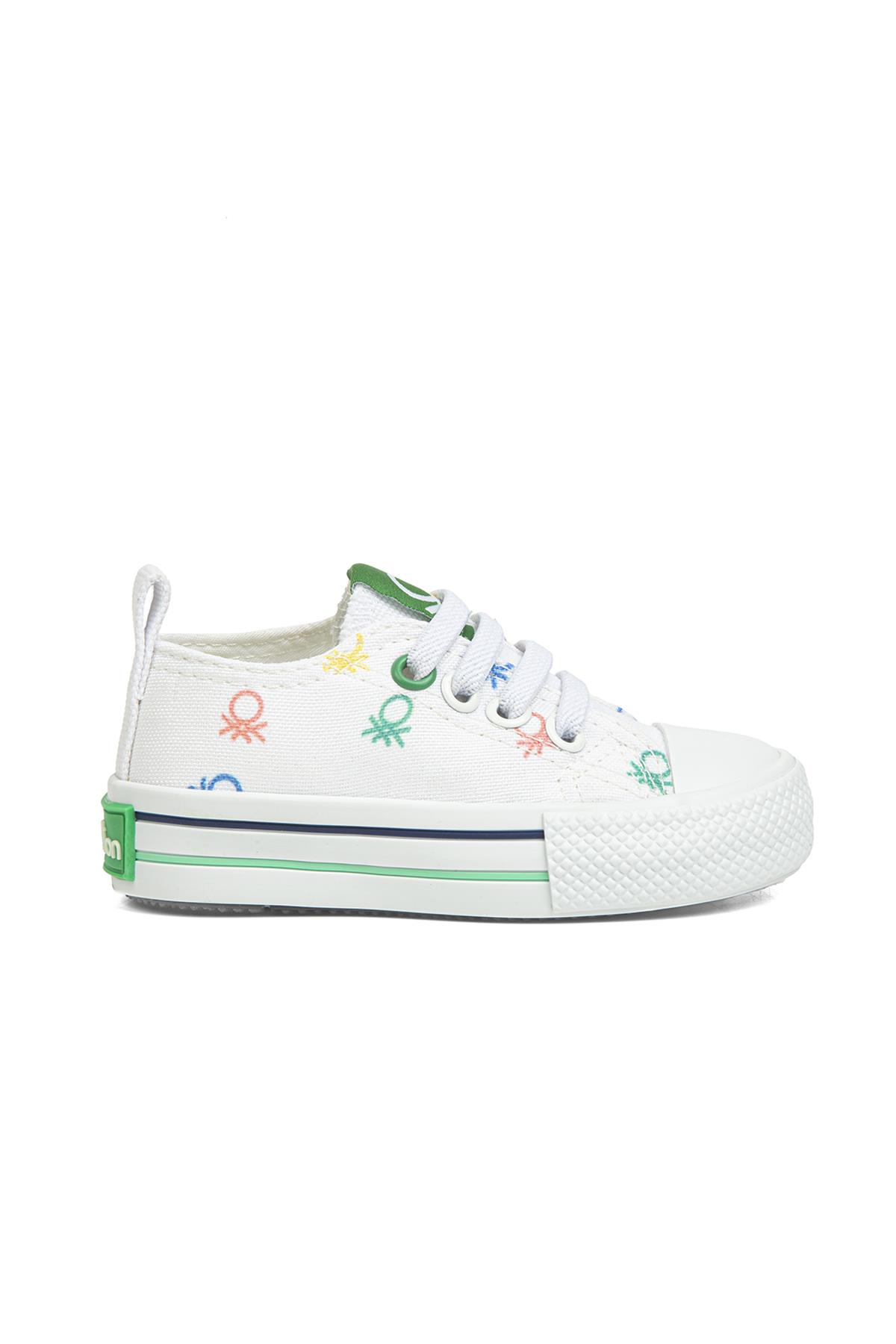 ® | BN-30661 - 3394 Beyaz - Çocuk Spor Ayakkabı - Görsel 2